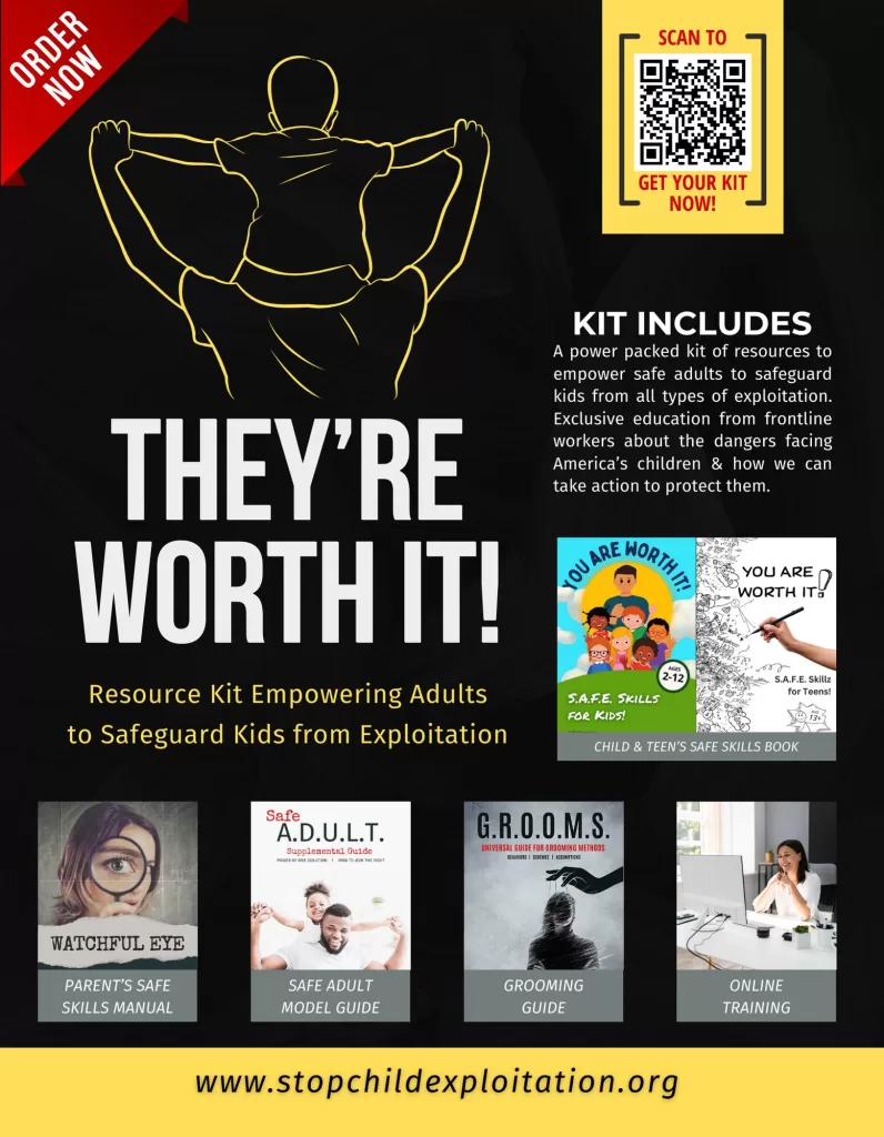 kit and resources to safeguard and protect children from abuse, exploitation and sex trafficking